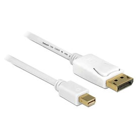 DeLock Cable Mini Displayport 1.2 male > Displayport male 4K 5m kábel