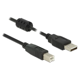DeLock Cable USB 2.0 Type-A male > USB 2.0 Type-B male 3m Black kábel