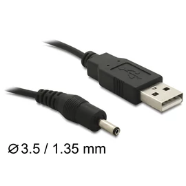 DeLock Cable USB Power > DC 3.5 x 1.35mm Male 1,5m kábel