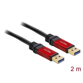 DeLock USB 3.0 Type-A male > USB 3.0 Type-A male 2m Premium kábel