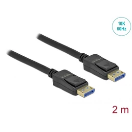 DeLock DisplayPort male/male 10K cable 2m Black kábel