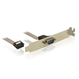 DeLock Slot Bracket > 1x Serial Pin layout: 1:1 bővítőkártya