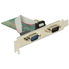 DeLock PCI Express Card > 2x Serial RS-232 bővítőkártya