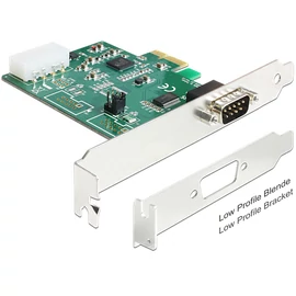 DeLock PCI Express Card > 1x Serial RS-232 High Speed 921K with Voltage supply bővítőkártya