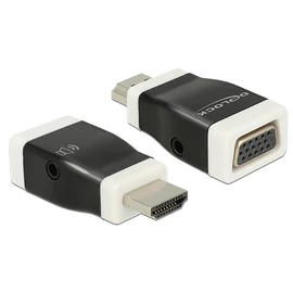 DeLock Adapter HDMI-A male > VGA female with Audio speciális átalakító