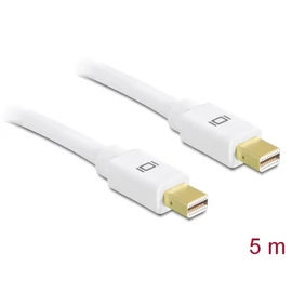 DeLock Mini DisplayPort 1.2 male > Mini DisplayPort male 4K 5m cable kábel