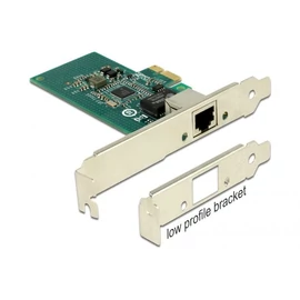 DeLock PCI Express x1 Card 1 x RJ45 Gigabit LAN i210 hálókártya
