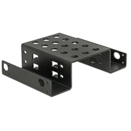 DeLock Installation frame 2x2,5" to 5,25" Black mobilrack / beépítő keret