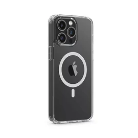 Devia ST392047 Pure Clear Magnetic Apple iPhone 15 Clear Case mobiltelefon tok