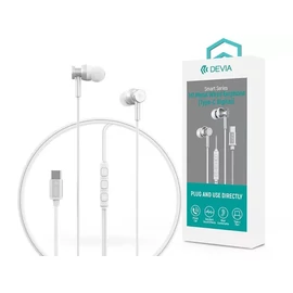 Devia ST108783 Smart Series M1 Metal In-Ear Headset White