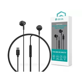 Devia ST108790 Smart Series M2 Metal In-Ear Headset Black