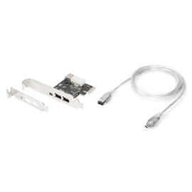 Digitus IEEE 1394a Interface Card, PCIexpress, 3 Port bővítőkártya