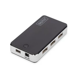 Digitus USB 2.0 Hub 7-port, 7x USB A/F, 1x USB mini usb hub