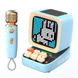 Divoom Ditoo Mic Bluetooth Speaker Blue hangszóró