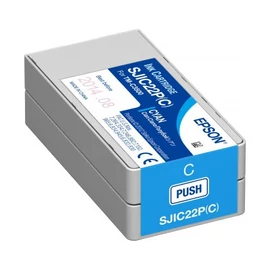 Epson SJIC22P Cyan patron