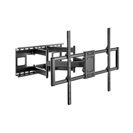 EQuip 60"-120" Heavy-Duty Full Motion TV Mount Bracket Black