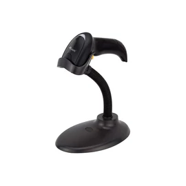 EQuip USB 1D Laser Barcode Scanner with Stand Vonalkódolvasó Black