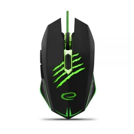 Esperanza MX209 Claw Wired mouse Black/Green egér
