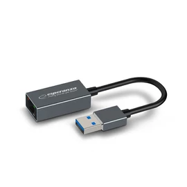 Esperanza ENA101 Gigabit Ethernet adapter Grey hálókártya