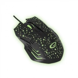Esperanza Galaxy Gaming Mouse Black egér