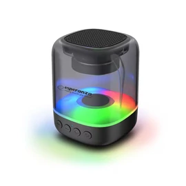 Esperanza Viola RGB Bluetooth Speakers Black hangszóró