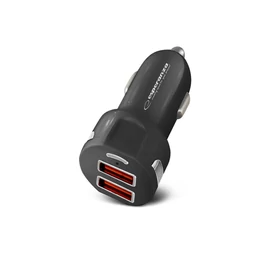 Esperanza EZC110K Car Quick Charger 36W Black töltő