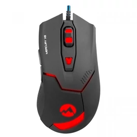 Everest Mercury X8 RGB Gaming Optical Mouse Black egér