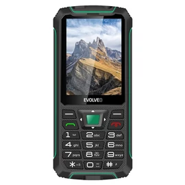 Evolveo Strongphone W4 DualSIM Black/Green mobiltelefon