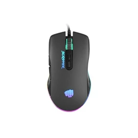 FURY Scrapper RGB Gaming Mouse Black egér