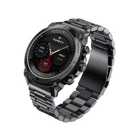 GARETT Atom Smartwatch Black Steel okosóra