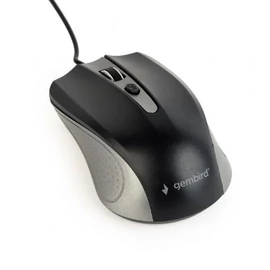 Gembird MUS-4B-01-GB Optical mouse Space Grey/Black egér