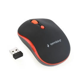 Gembird MUSW-4B-03-R Wireless optical mouse Black/Red egér