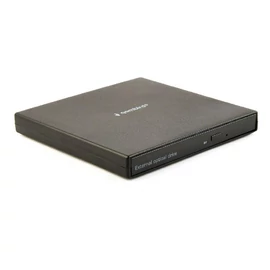 Gembird DVD-USB-04 Slim DVD-Writer Black BOX optikai meghajtó