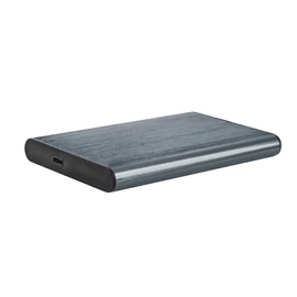 Gembird E2-U3S-6-GR USB3.1 Enclosure Aluminium with USB Type-C Grey mobilrack / beépítő keret
