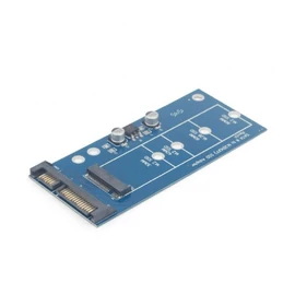 Gembird EE18-M2S3PCB-01 SATA to M.2 (NGFF) SSD adapter card bővítőkártya
