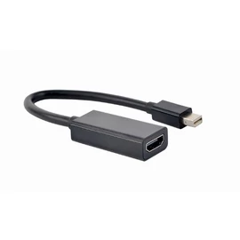Gembird A-mDPM-HDMIF-02 miniDisplayPort to HDMI adapter cable Black speciális átalakító