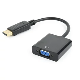 Gembird DisplayPort to VGA M/F adapter 0,2m Black speciális átalakító