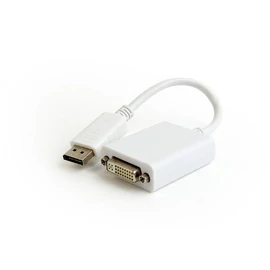 Gembird A-DPM-DVIF-03-W DisplayPort to Dual-Link DVI-I (24+5) Adapter Cable White speciális átalakító