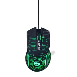 Gembird MUSG-RGB-01 Gaming mouse Black egér