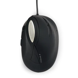 Gembird MUS-ERGO-03 Ergonomic mouse Space Gray egér
