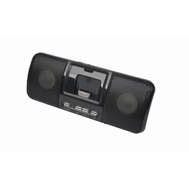 Gembird SPK321i Portable speakers with universal dock for iPhone and iPod Black hangszóró