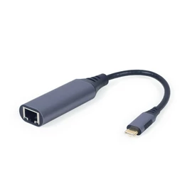 Gembird A-USB3C-LAN-01 USB Type-C Gigabit network adapter Space Grey hálókártya