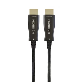 Gembird CCBP-HDMI-AOC-30M Active Optical (AOC) High speed HDMI with Ethernet Premium Series cable 30m Black kábel