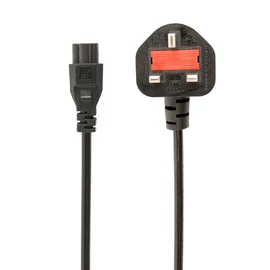 Gembird PC-187-ML12 UK power cord 1,8m Black kábel
