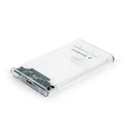 Gembird 2,5" EE2-U3S-5-S USB3.0 Enclosure Transparent mobilrack / beépítő keret