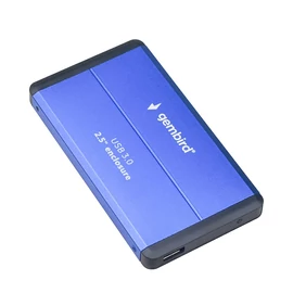 Gembird EE2-U3S-2-B 2,5" Hard Drive Enclosurer Blue mobilrack / beépítő keret