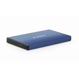 Gembird EE2-U3S-3-DB USB3.0 2,5" Enclosure Aluminium DeepBlue mobilrack / beépítő keret