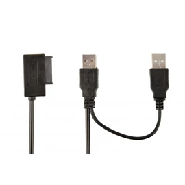 Gembird A-USATA-01 External USB to SATA adapter for Slim SATA SSD/DVD mobilrack / beépítő keret
