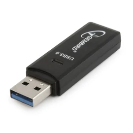 Gembird UHB-CR3-01 Compact USB3.0 SD Card Reader Black kártyaolvasó