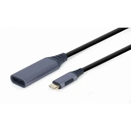 Gembird A-USB3C-DPF-01 USB Type-C to DisplayPort Male Adapter Space Grey speciális átalakító